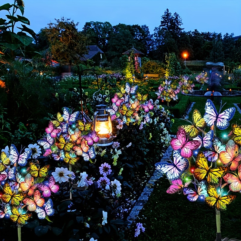 Smart Zen Garden - Solar led borboleta luzes do jardim