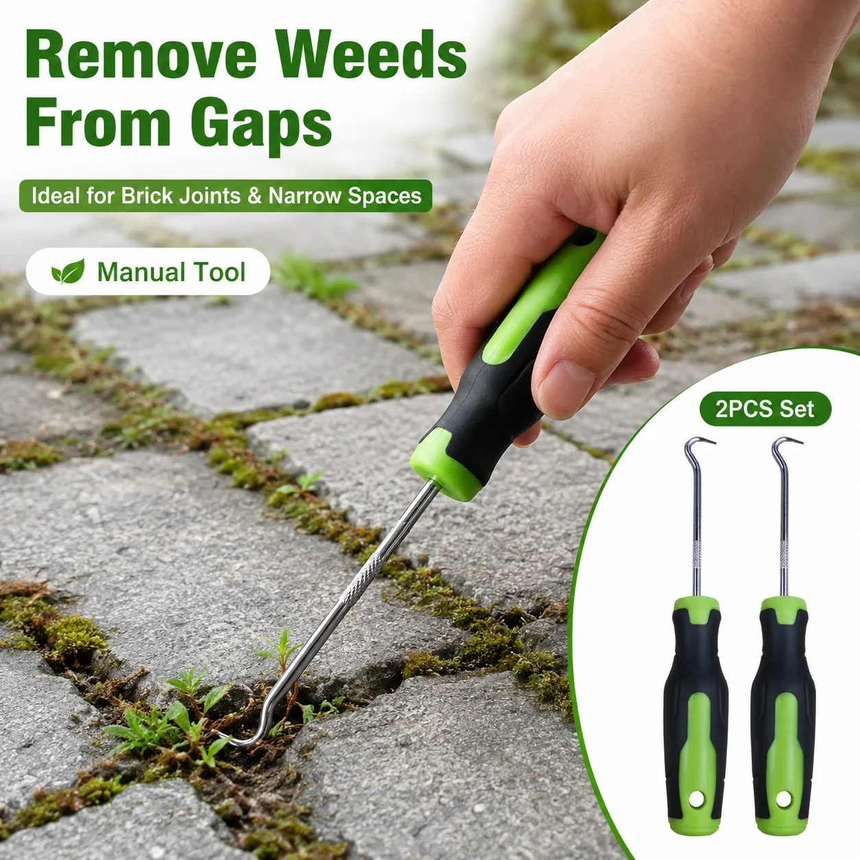 Smart Garden Edging - 2 Peças Ferramenta Manual de Remoção