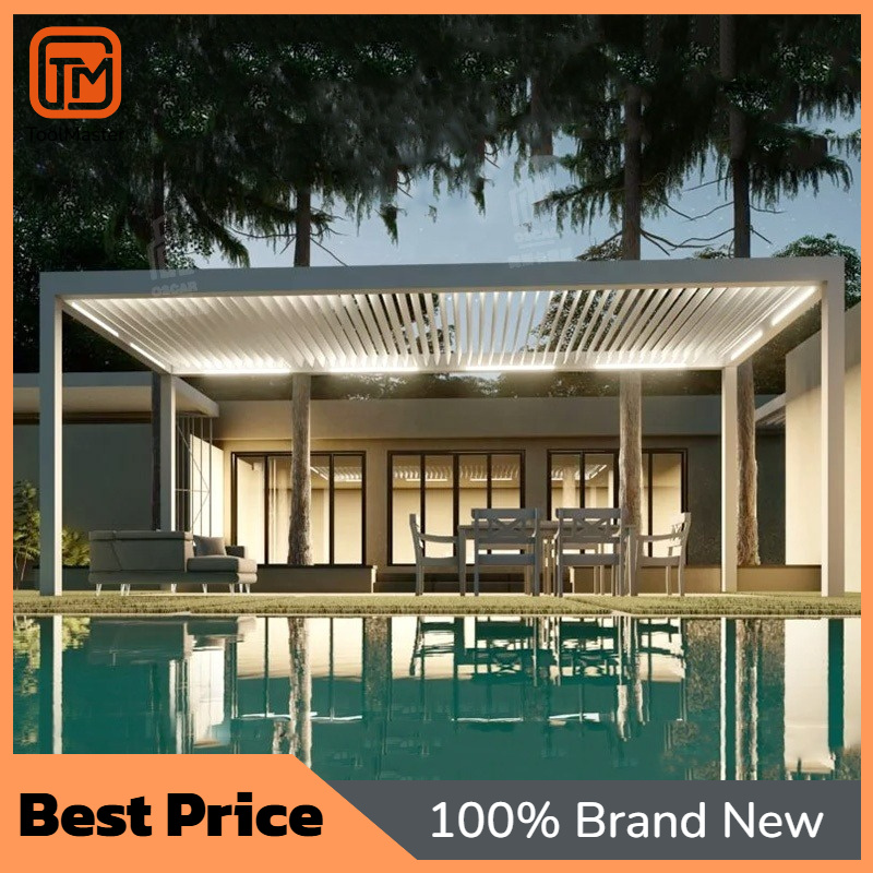 Smart Garden Electric Pergola - 【Oferta Imperdível】Pérgola Elétrica Motorizada com Persianas