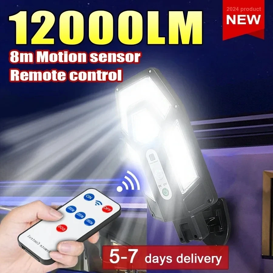 Smart Zen Garden - 12000lm poderosa lâmpada de parede solar