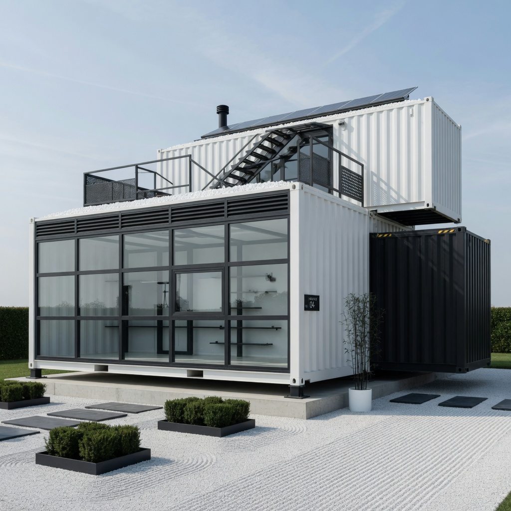 Smart Urban Garden - Casa Contêiner Modular Inteligente Expansível Pré-fabricada