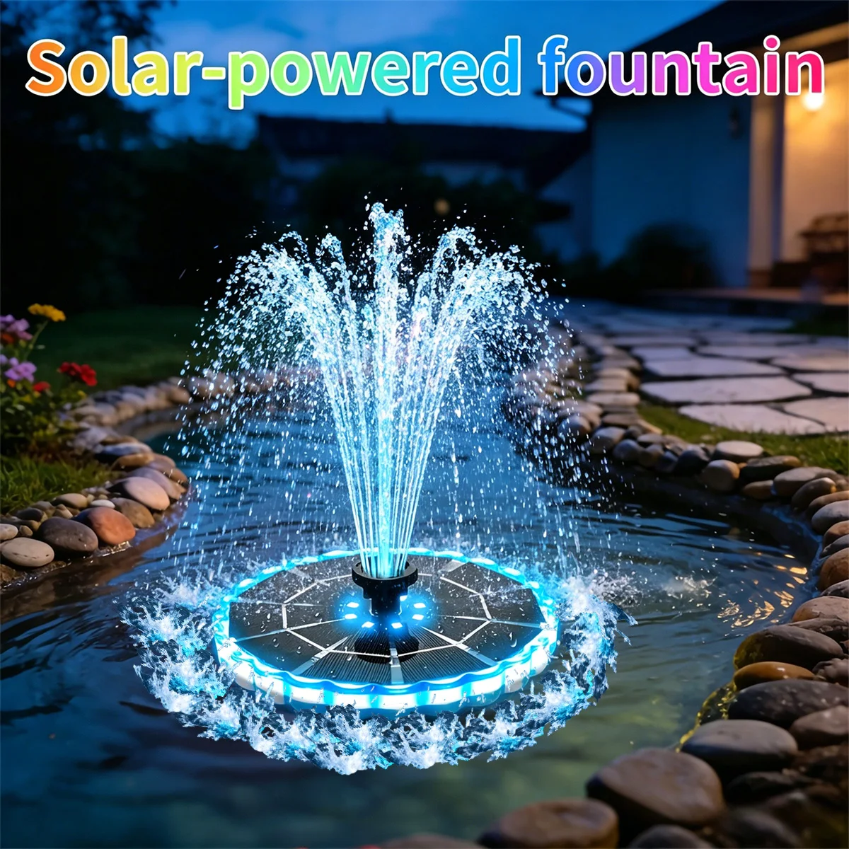 Smart Zen Garden - Fonte Solar de 3.5W para Jardim,
