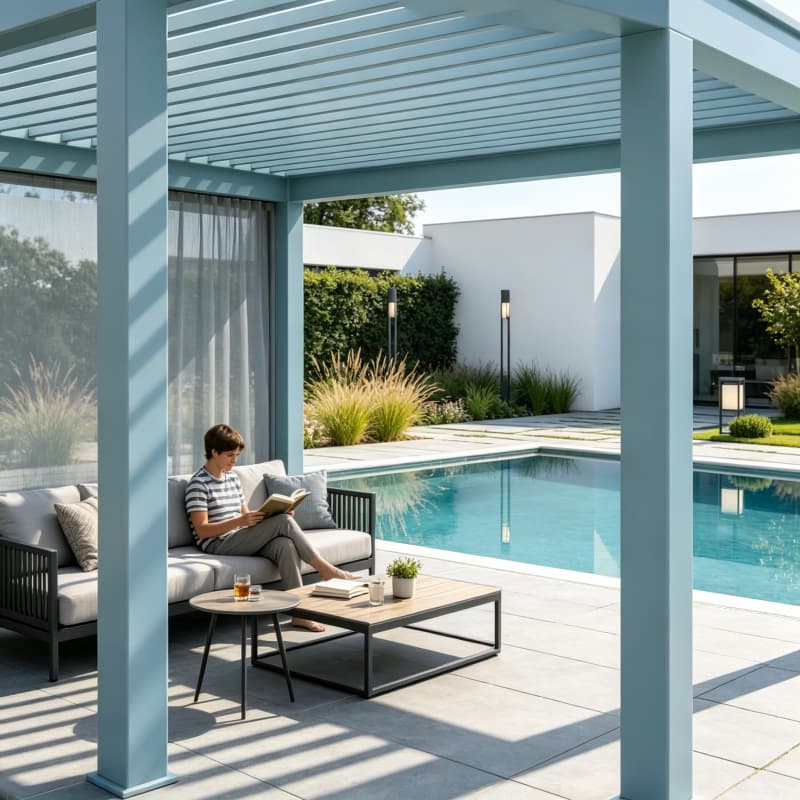 Smart Garden Electric Pergola - Pérgola Elétrica Inteligente de Alumínio com