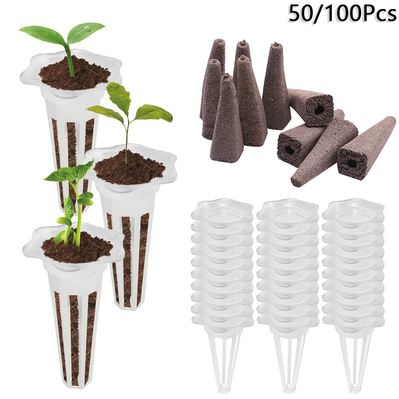 Aerogarden Seed Pod - 50/100 pçs planta crescer cesta para