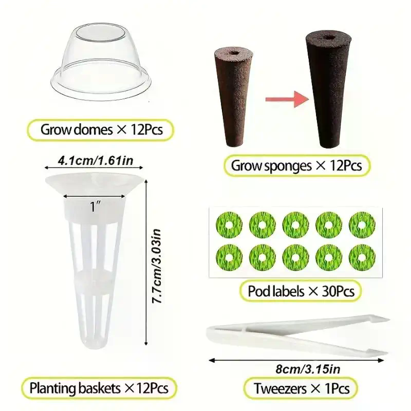 Kit de 67 peças para Aerogarde - Aerogarden Seed Pod avaliação e preço
