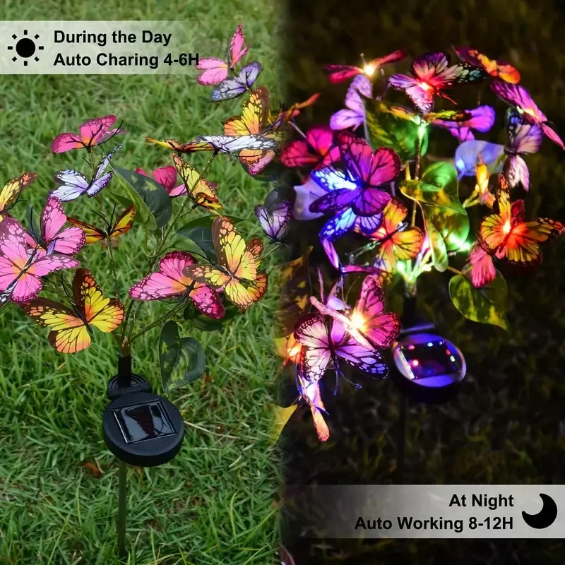 Solar led borboleta luzes do j - Smart Zen Garden avaliação e preço