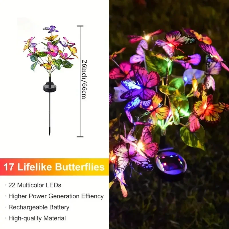 Solar led borboleta luzes do j - Smart Zen Garden avaliação e preço
