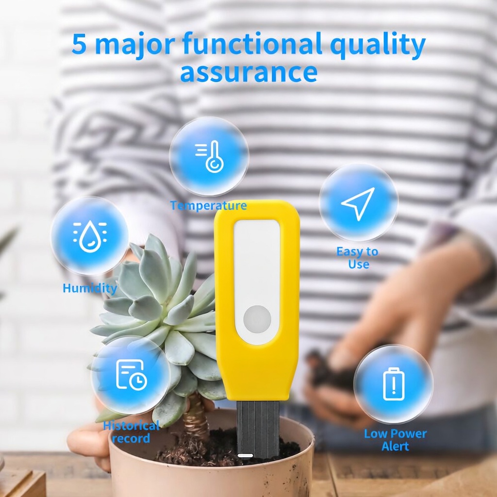 Monitor de Solo WiFi Tuya Smar - Smart Urban Garden avaliação e preço