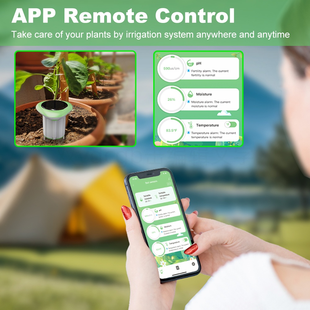 Sensor de Solo Solar Inteligen - Smart Urban Garden avaliação e preço
