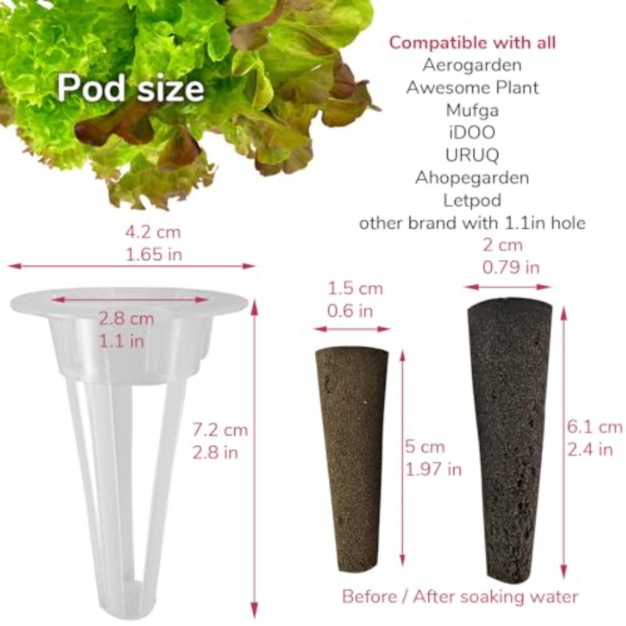 Kit de Sementes com 20 Cápsula - Aerogarden Seed Pod avaliação e preço
