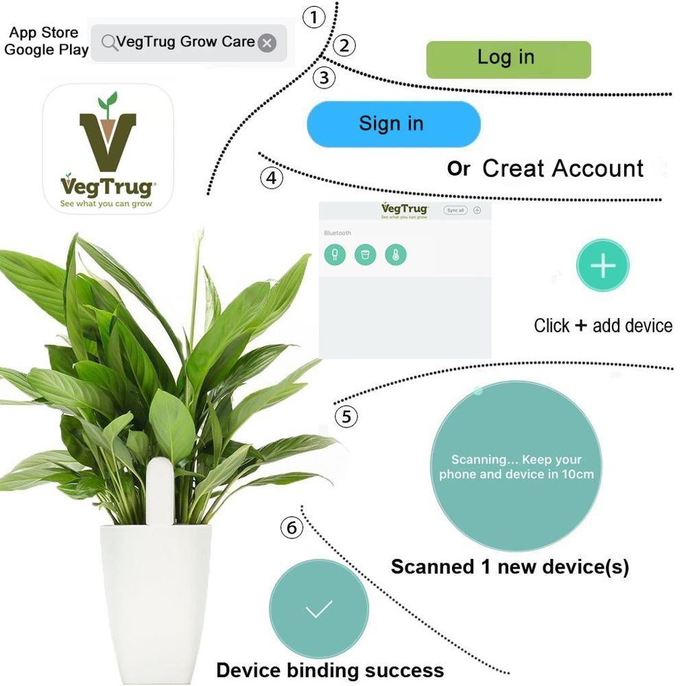 Hhcc flor monitor flora jardim - Smart Garden Water avaliação e preço