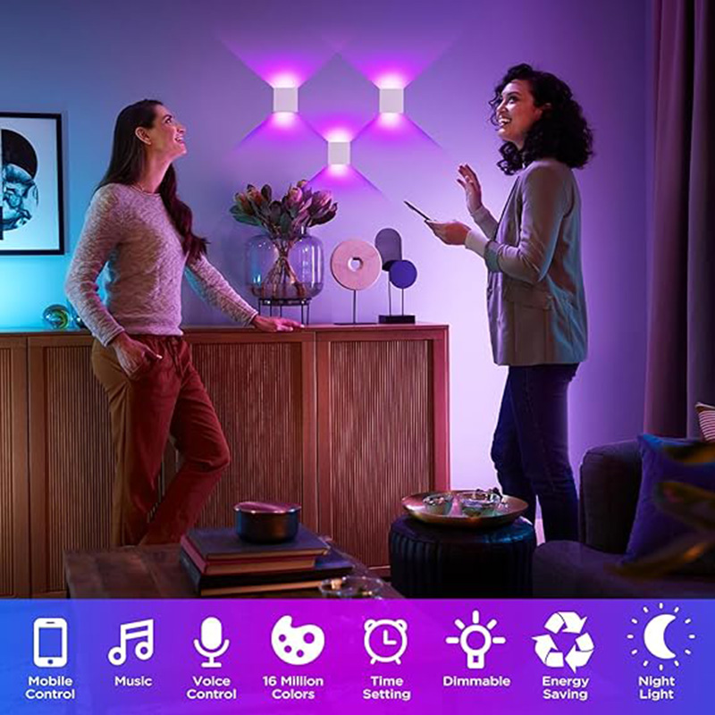 Luz de Parede LED Externa 12W  - Smart Garden Arduino avaliação e preço