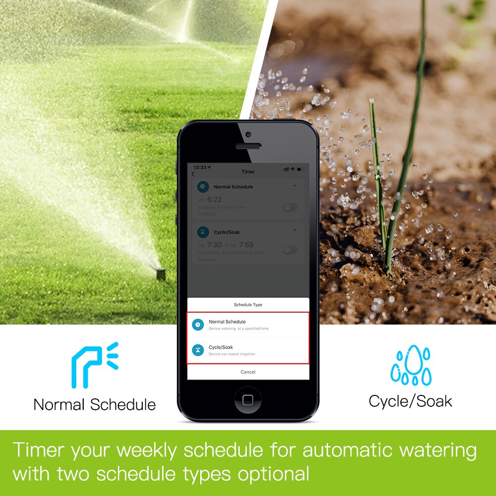 Moes Smart Tuya Bluetooth Wate - Smart Zen Garden avaliação e preço