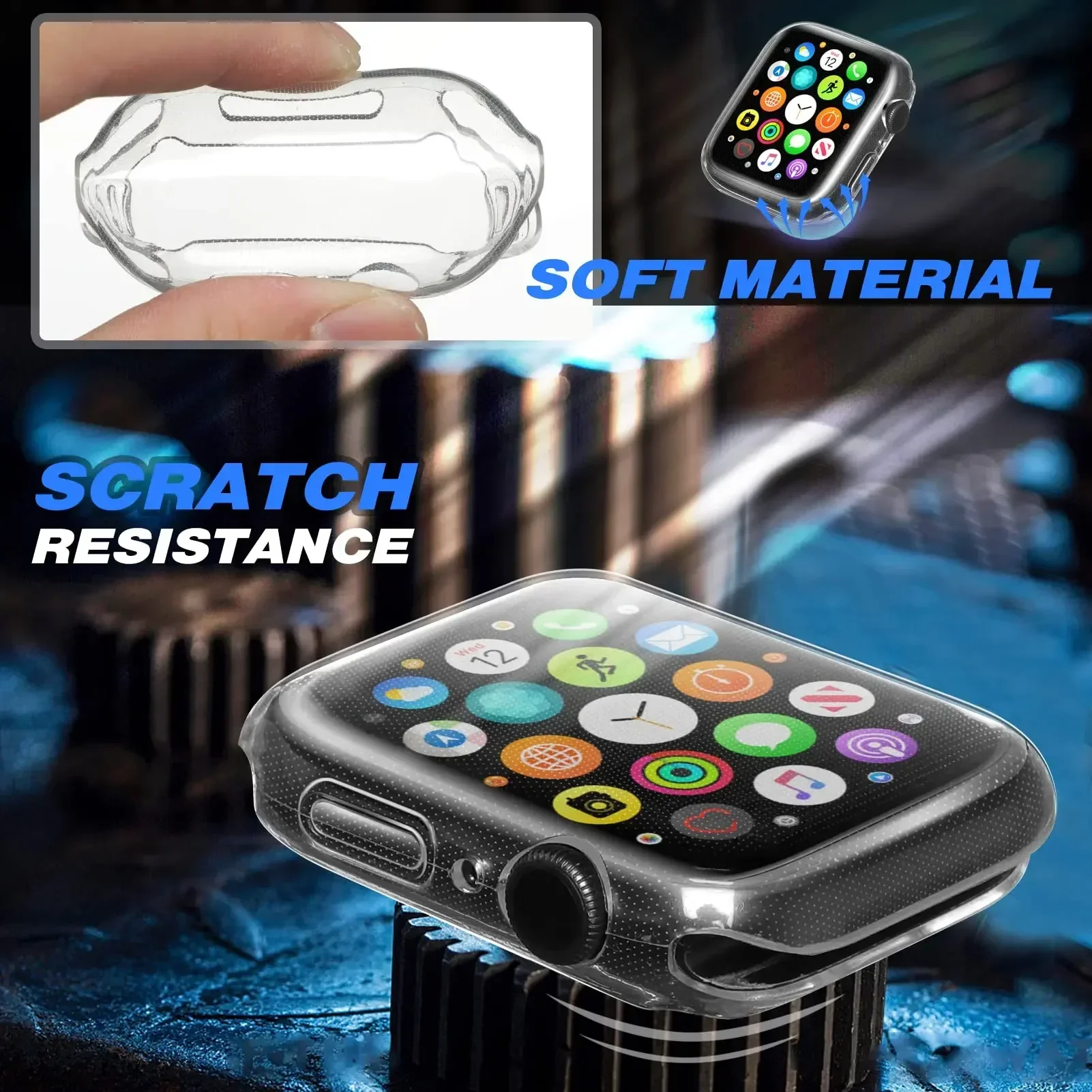 Capa para apple watch case 44m - Smart Garden 9 avaliação e preço