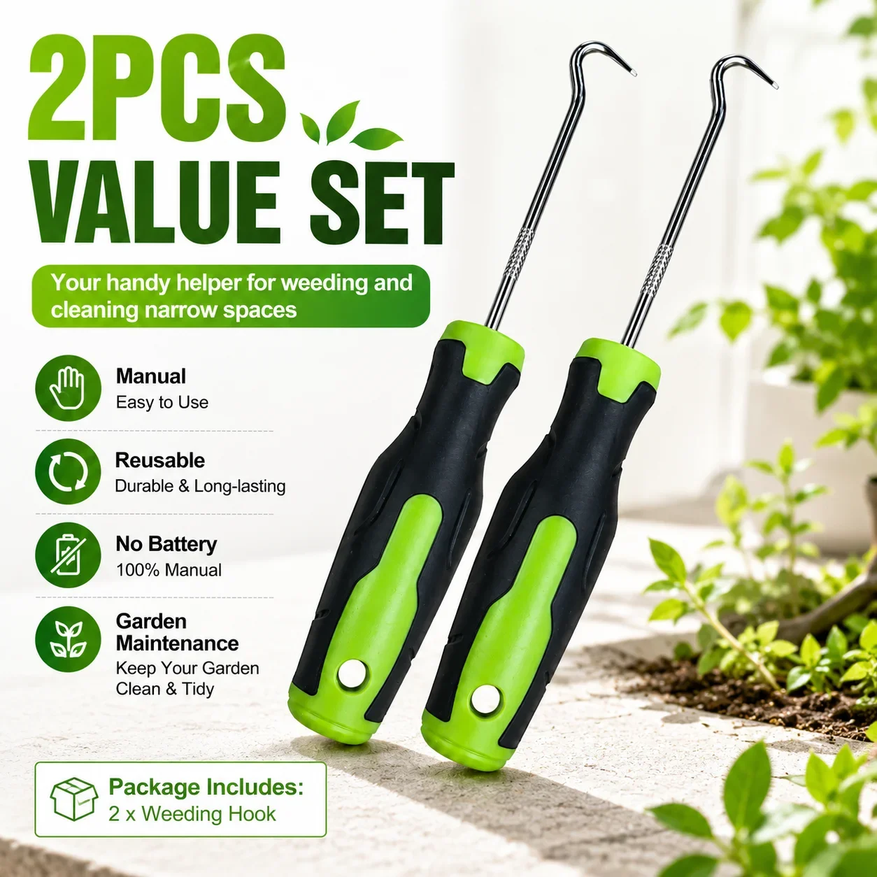 2 Peças Ferramenta Manual de R - Smart Garden Edging avaliação e preço