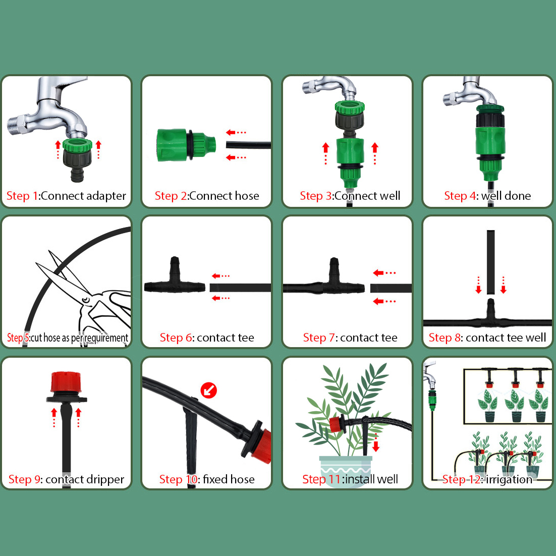 Kits de rega automática com mi - Smart Urban Garden avaliação e preço
