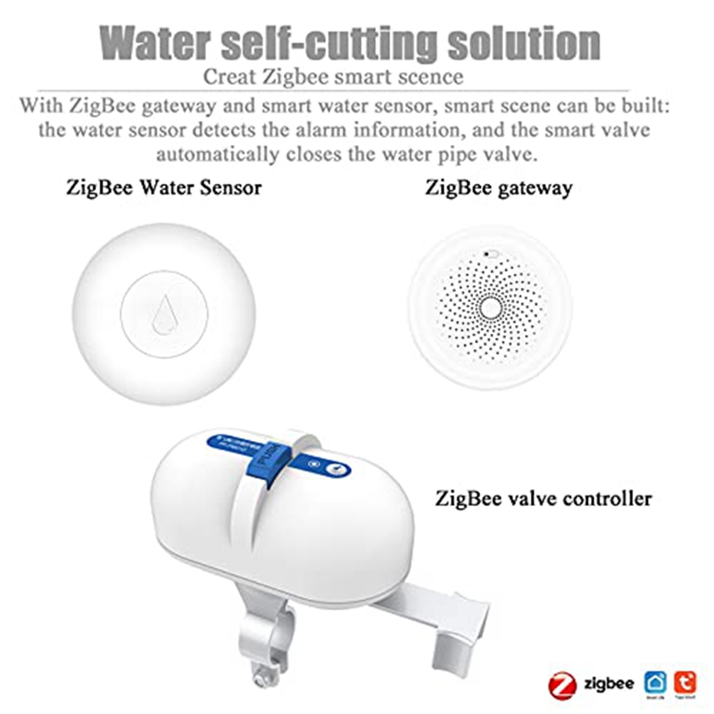 Tuya-Zigbee Válvula De Torneir - Smart Garden Water avaliação e preço