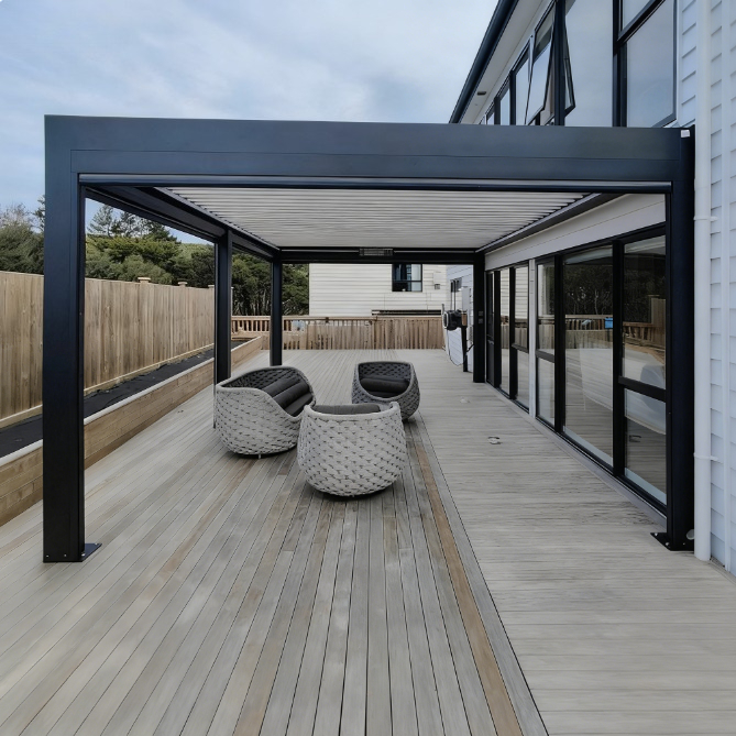 Pérgola Veneziana de Alumínio, - Smart Garden Electric Pergola avaliação e preço