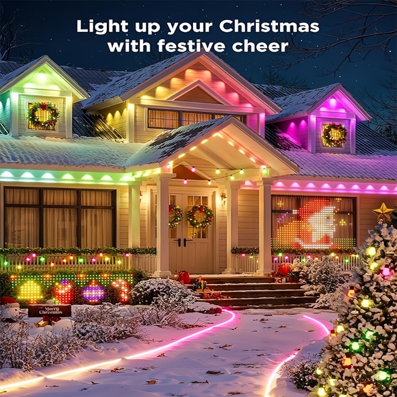 Luzes externas permanentes de  - Smart Led Garden avaliação e preço