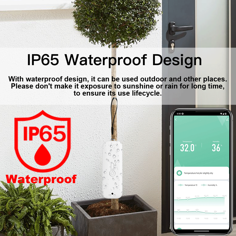 Tuya wifi ip65 sensor de umida - Smart Garden Arduino avaliação e preço