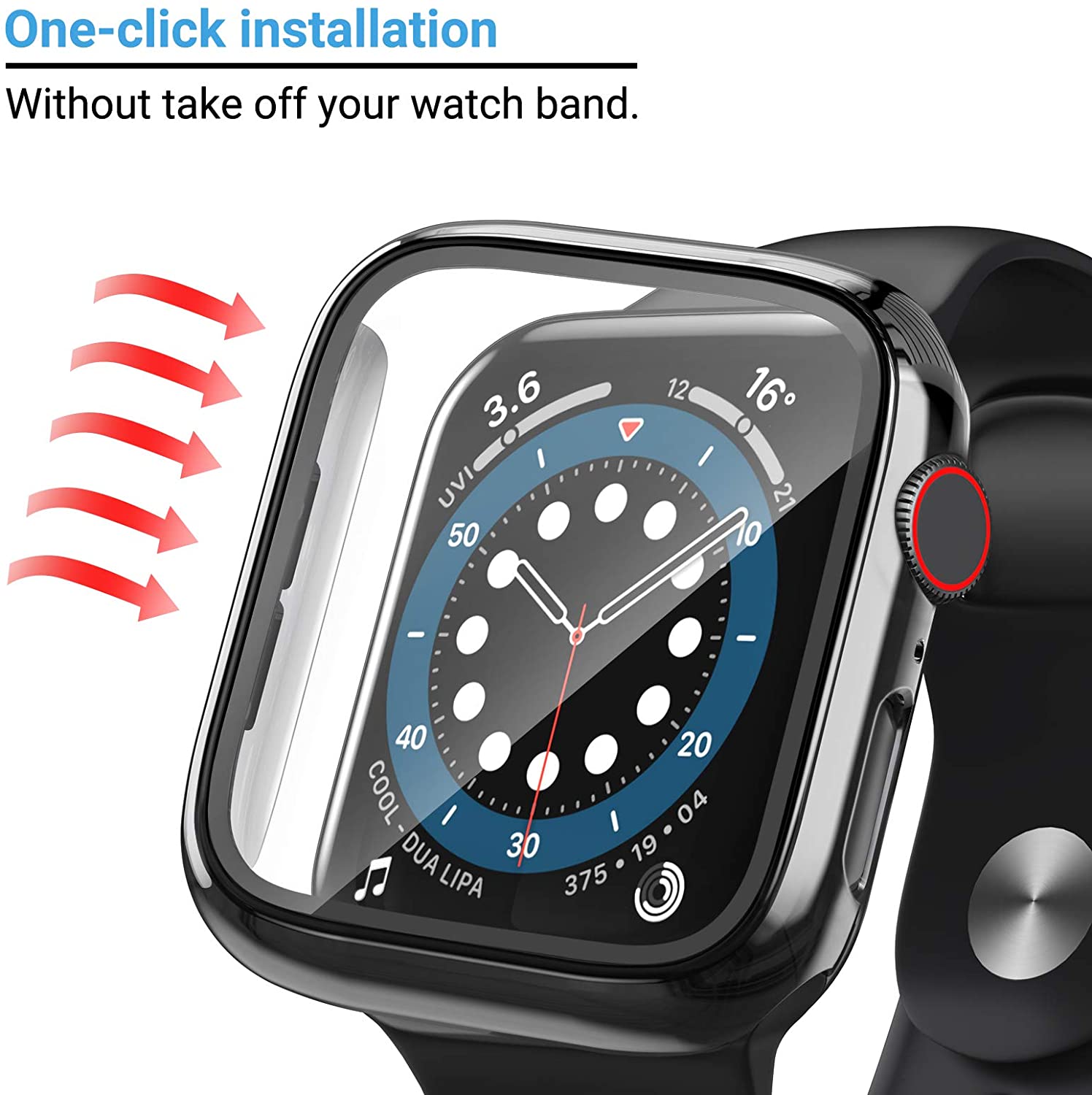 Vidro + capa para apple watch  - Smart Garden 9 avaliação e preço