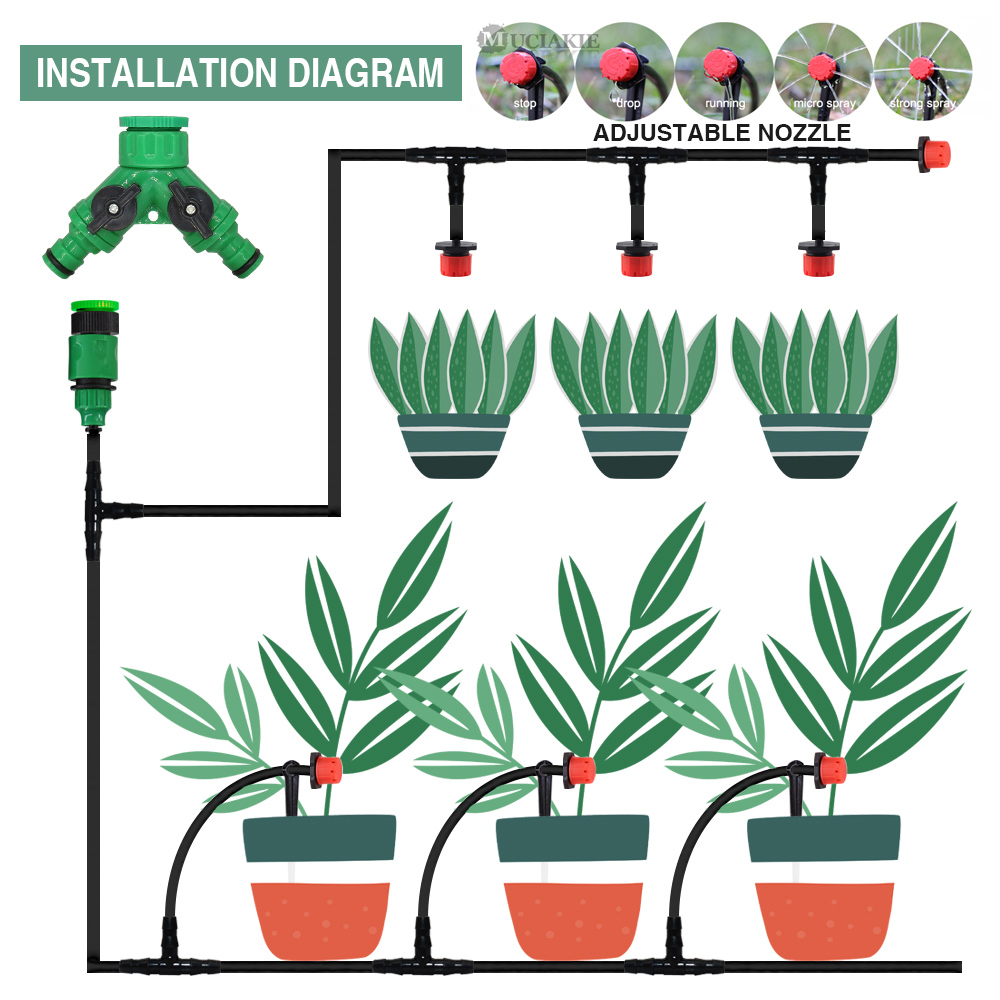50-5M 1/4 ''Mangueira Ajustáve - Smart Urban Garden avaliação e preço
