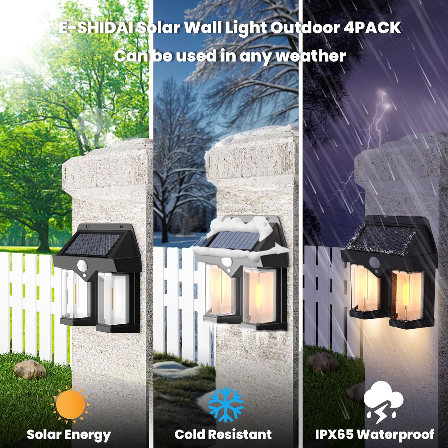Luminária de Parede Solar Vint - Smart Led Garden avaliação e preço