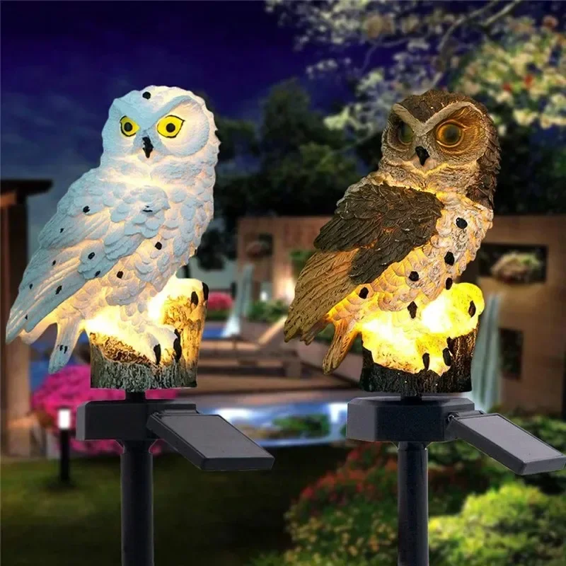 Estátua de Coruja Solar com Lu - Smart Zen Garden avaliação e preço
