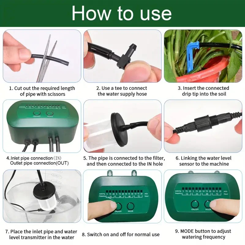 Kit de irrigação solar intelig - Smart Zen Garden avaliação e preço