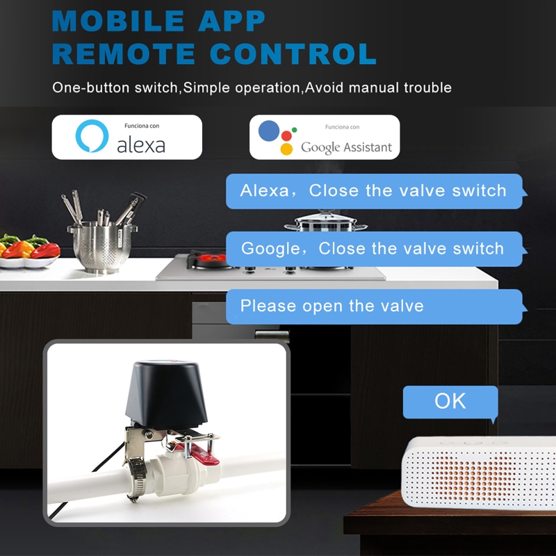Válvula de Gás Inteligente Tuy - Smart Garden Water avaliação e preço